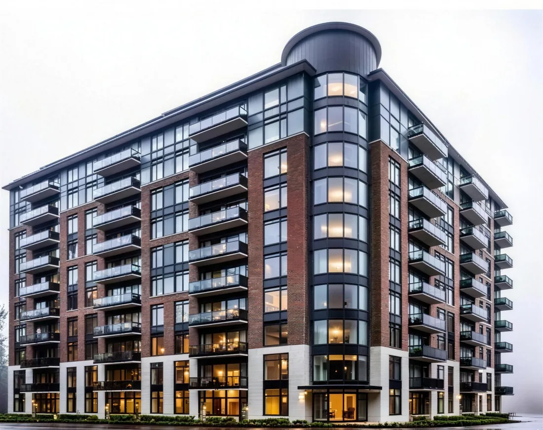 Rendering of the 12-storey purpose-built rental residence proposed in Brampton